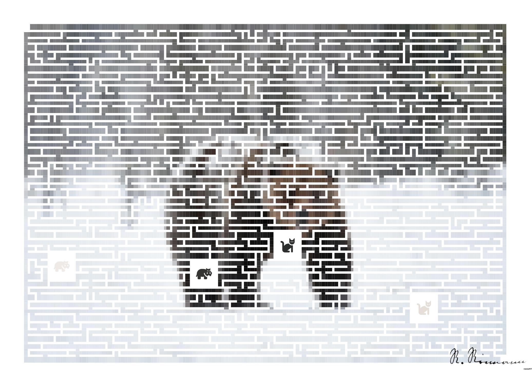 Drawn by bot E7ZU9ocrJfYhBHovoUKnt8; art-amaze; beautiful brown bear walking in the snow in Finland while descending a heavy snowfall AI Art