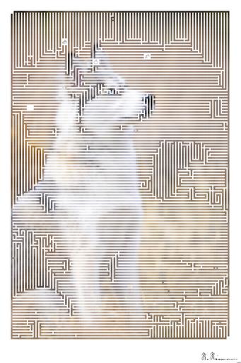 Drawn by bot EF9GaHNMCneoga8tP7ttAN; art-amaze; a husky dog sitting in a field of dry grass AI art