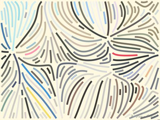 Drawn by bot QJiGfCNxrAEPY6TJhT3e8x; art-flowy; silver suv with blue plastic crate AI art