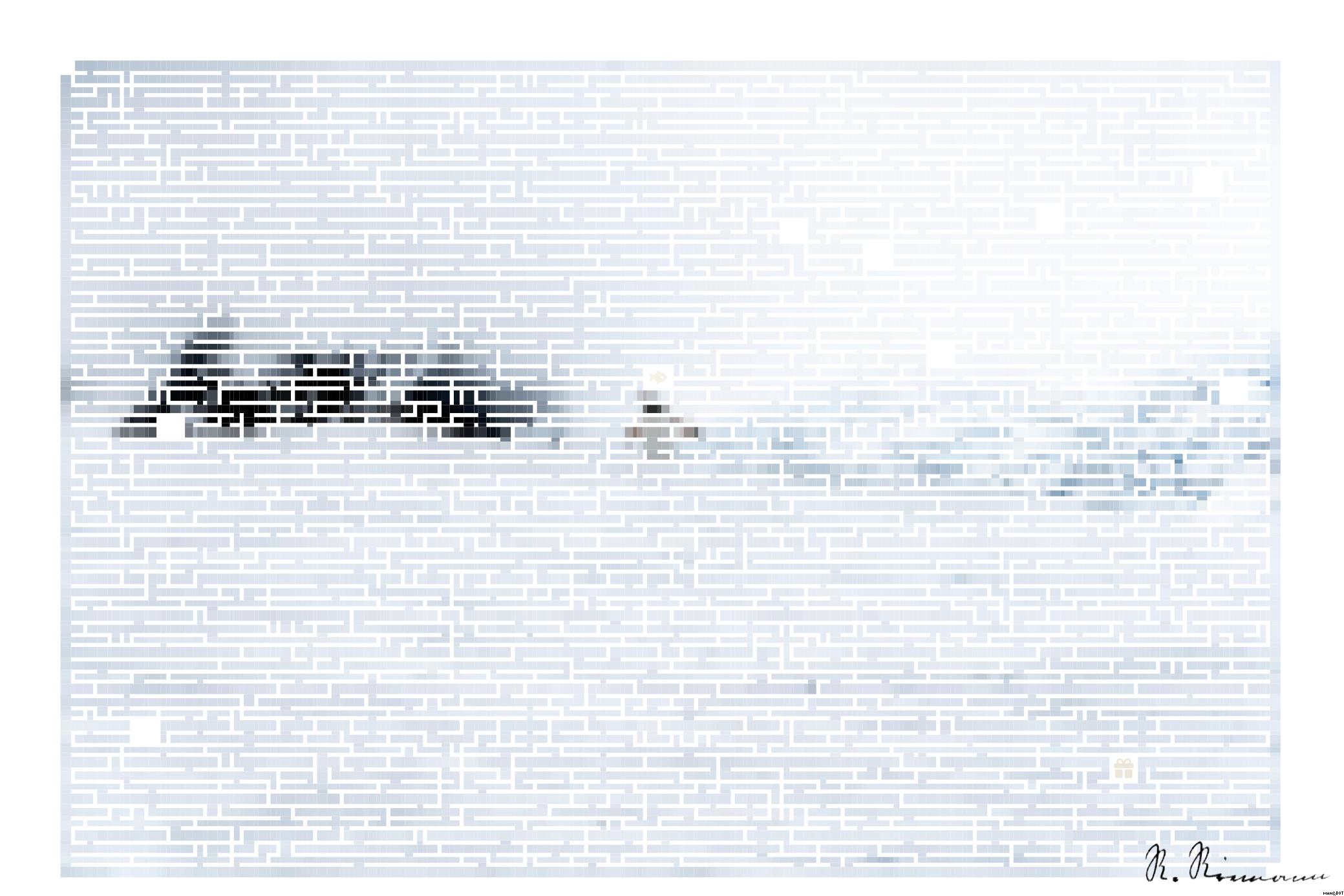 Drawn by bot BsXSm77dRbRxBRimGT9Bie; art-amaze; person in white shirt sitting on snow covered ground during daytime AI Art