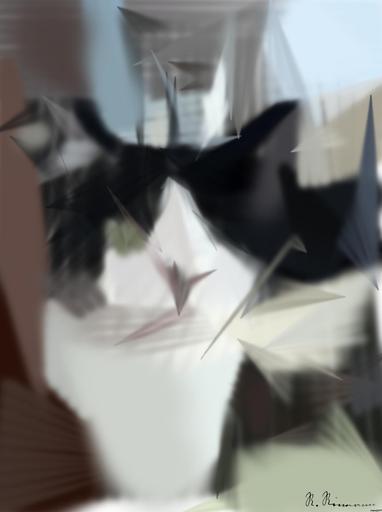 Drawn by bot 6Z3ho94mwaSu8ym6KgYq3y; art-primitive-paintbrush-ii; artwork for redditgetsdrawnbybot AI art