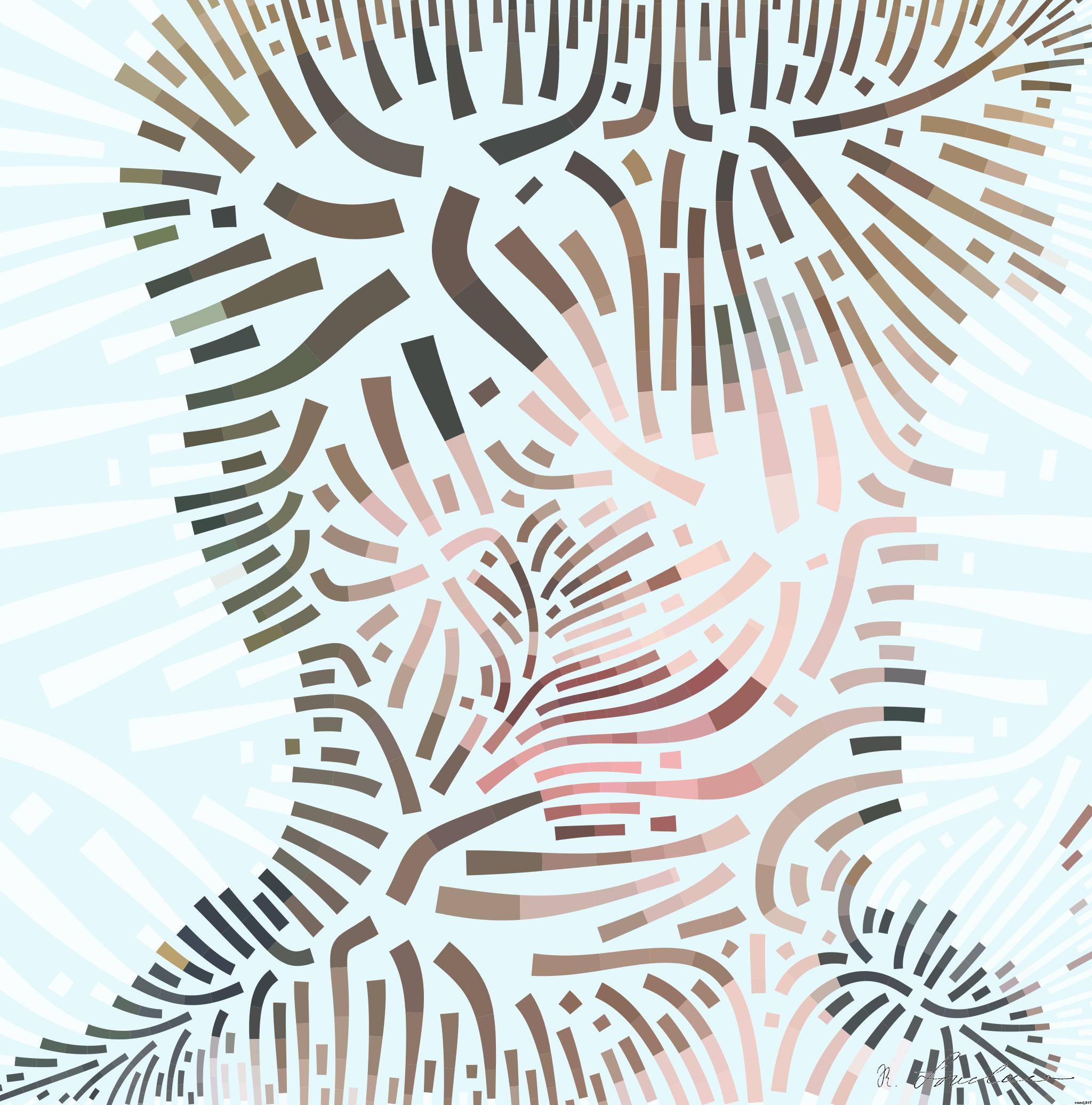 Drawn by bot S4JmhjuTxX9rZkYPhi7K8n; art-flowy; artwork for redditgetsdrawnbybot AI Art