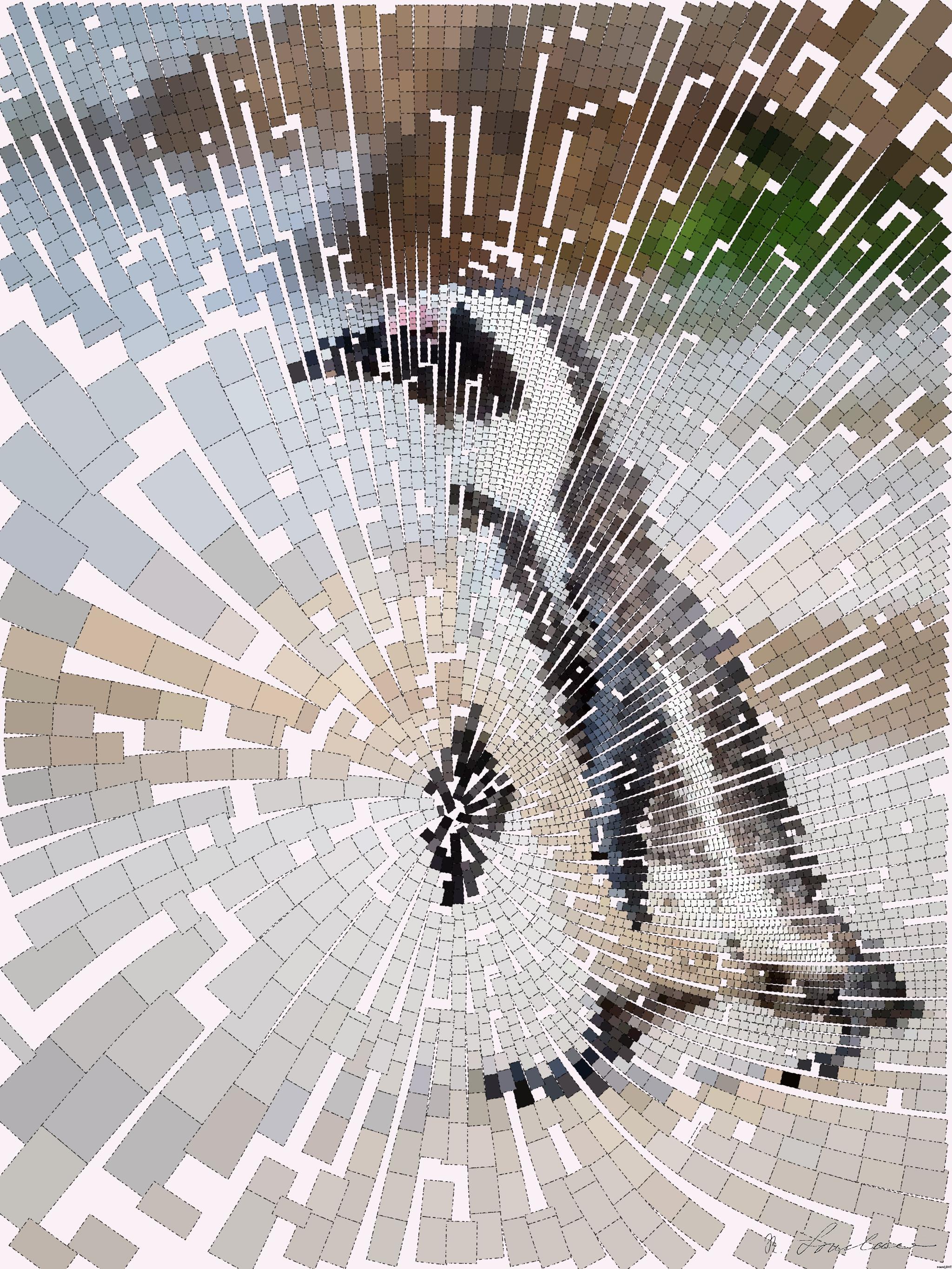 Drawn by bot jaNyHXKmWQKEwm2WxStMn4; art-flowy; A solitary African penguin strolls along a sandy beach, showcasing its distinctive black and white feathers. AI Art
