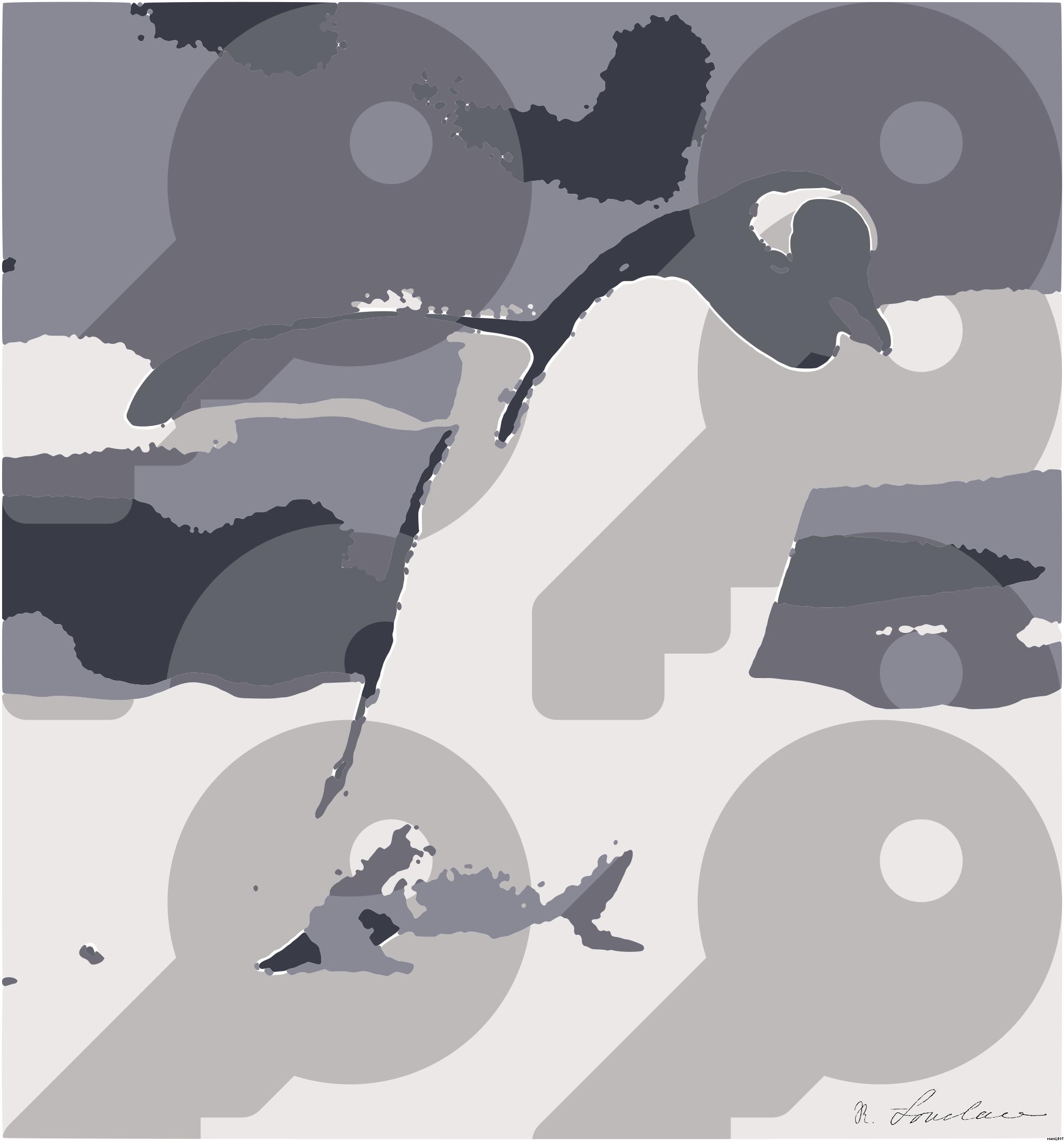 Drawn by bot YNg6tYNgoaSD87gkdurXbp; art-bloby; a small penguin walking across a snow covered ground AI Art