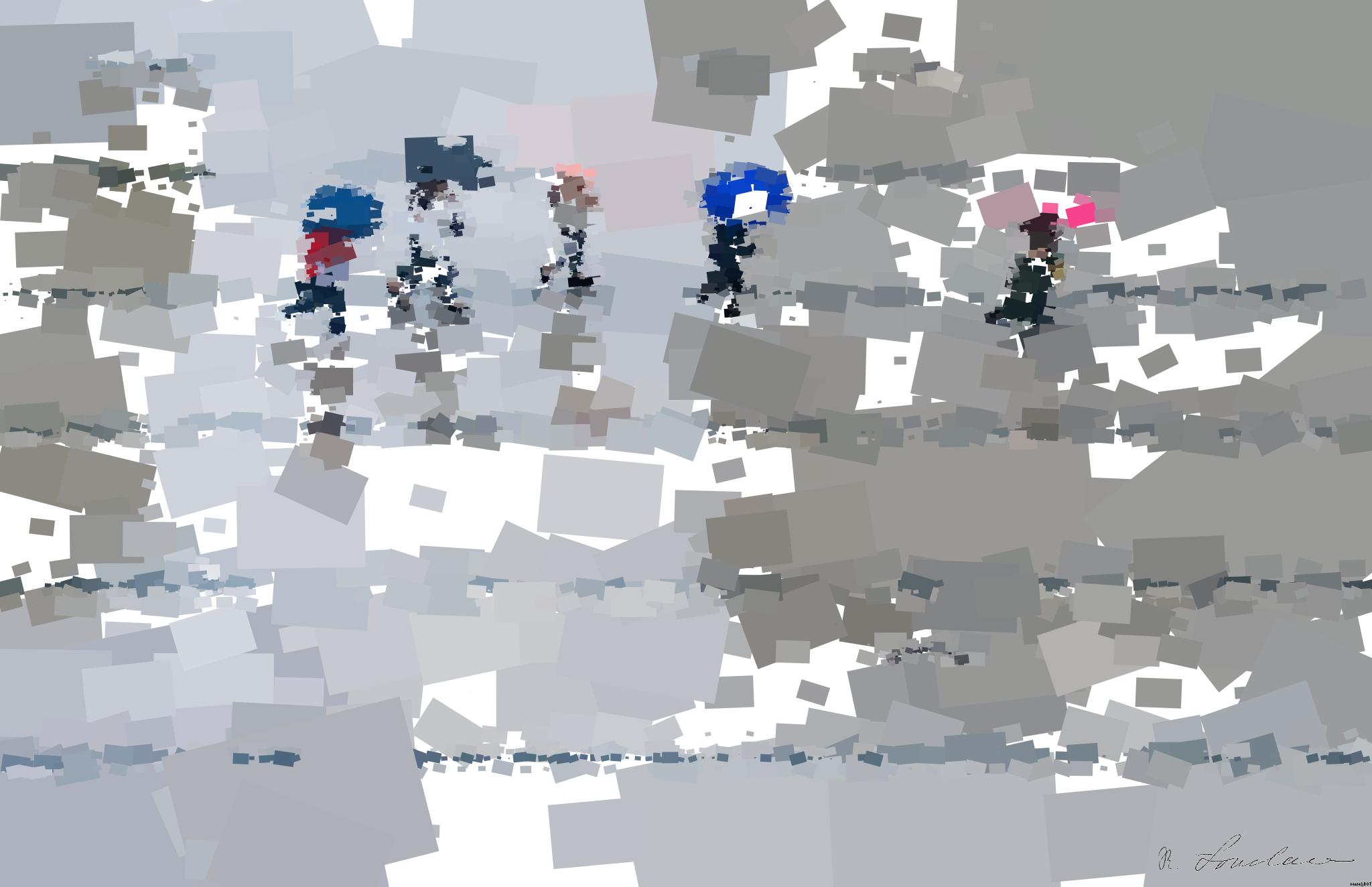 Drawn by bot EAuDrpBg7h8a3Gaqj6Lkhh; art-quadrangle; None AI Art