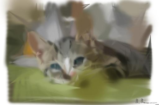 Drawn by bot Yw9SqhzijBpF4sVd8ZwKFv; art-primitive-paintbrush-ii; None AI art