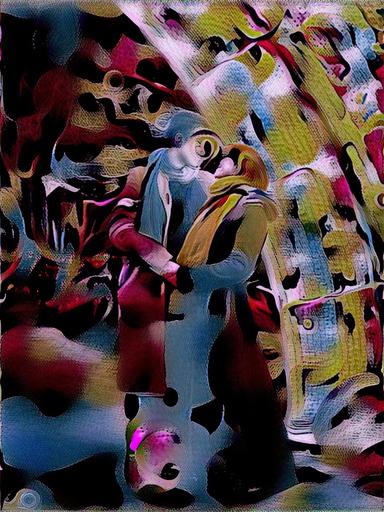 artwork for redditgetsdrawnbybot AI art