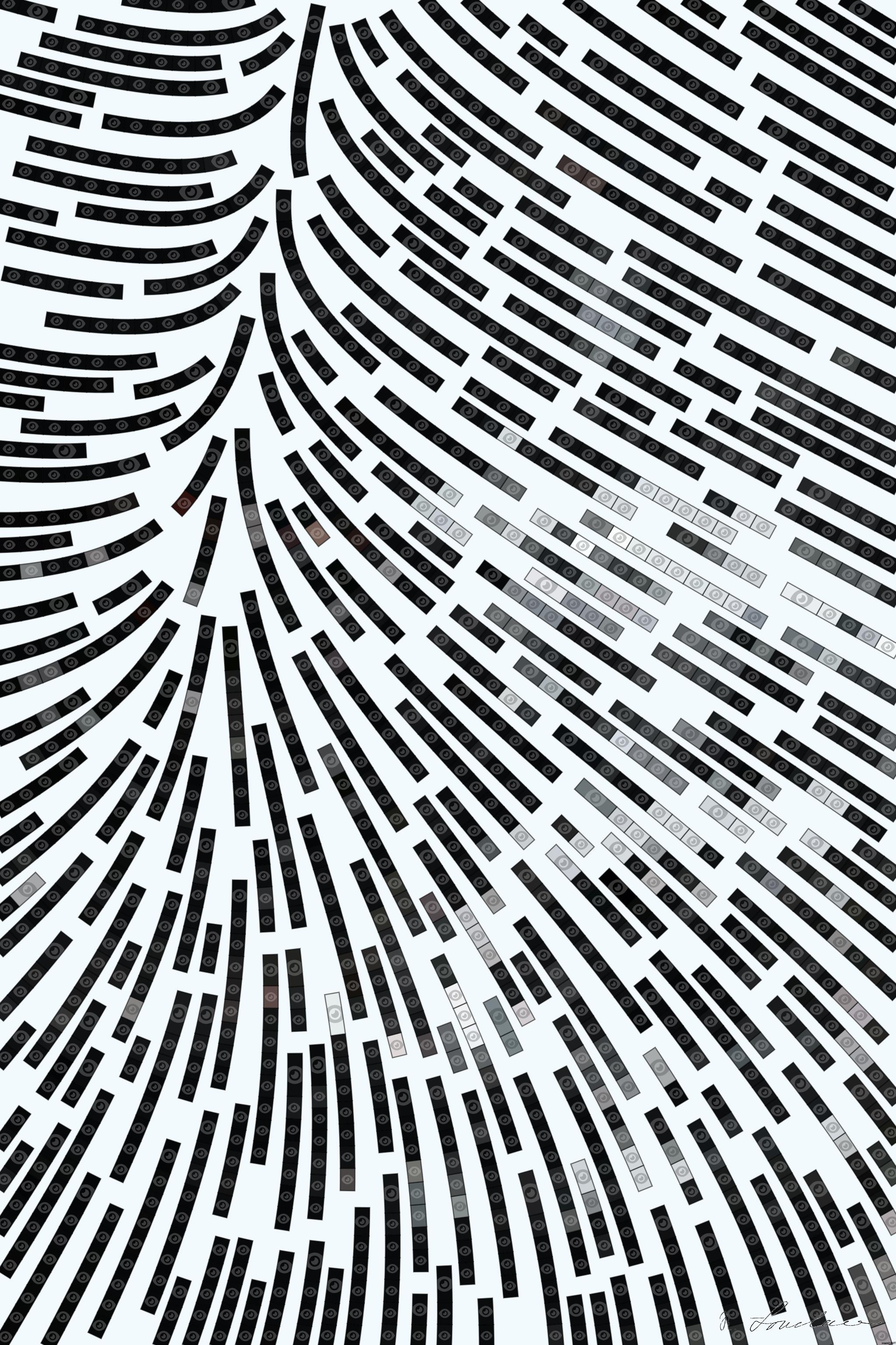 Drawn by bot KjgCiWbhgtwXXGDNWQjvei; art-flowy; silver car headlight in grayscale photography AI Art