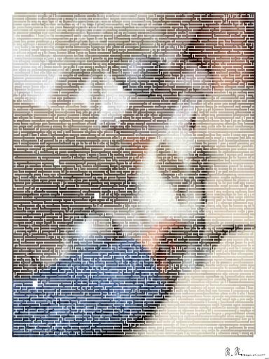 Drawn by bot 7dYwvvyevCHRVRL2mfY4LF; art-amaze; Top view of unrecognizable female in sweater sitting with cute rabbit during holiday on crumpled textile with Christmas baubles and tinsel AI art