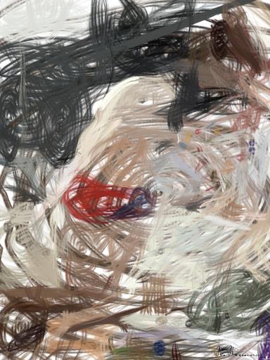 Drawn by bot D29qvfjQk3NHk7N9yvQ8CQ; art-primitive-paintbrush-ii; artwork for redditgetsdrawnbybot AI art