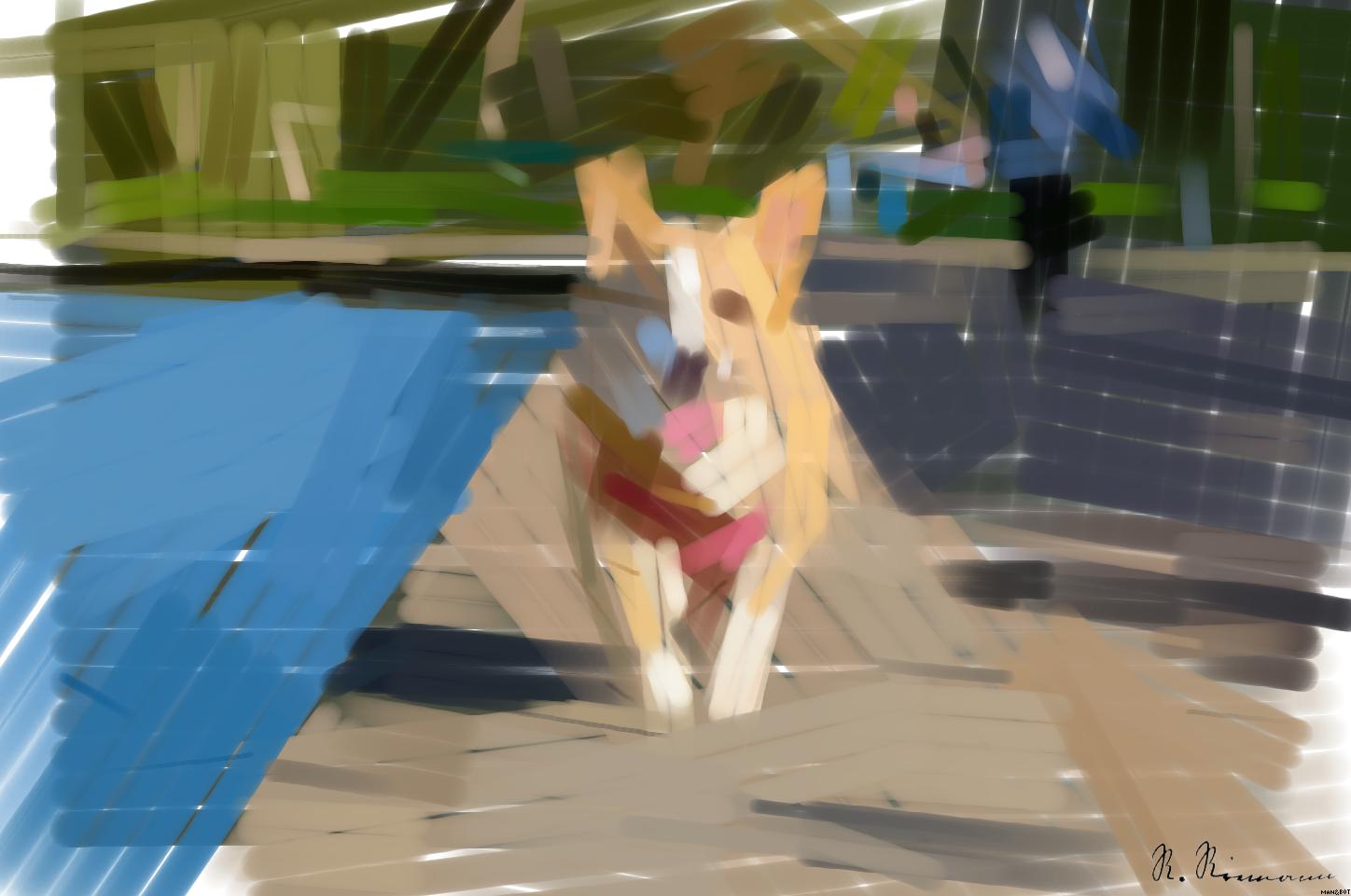 from CC0 photo AI Art