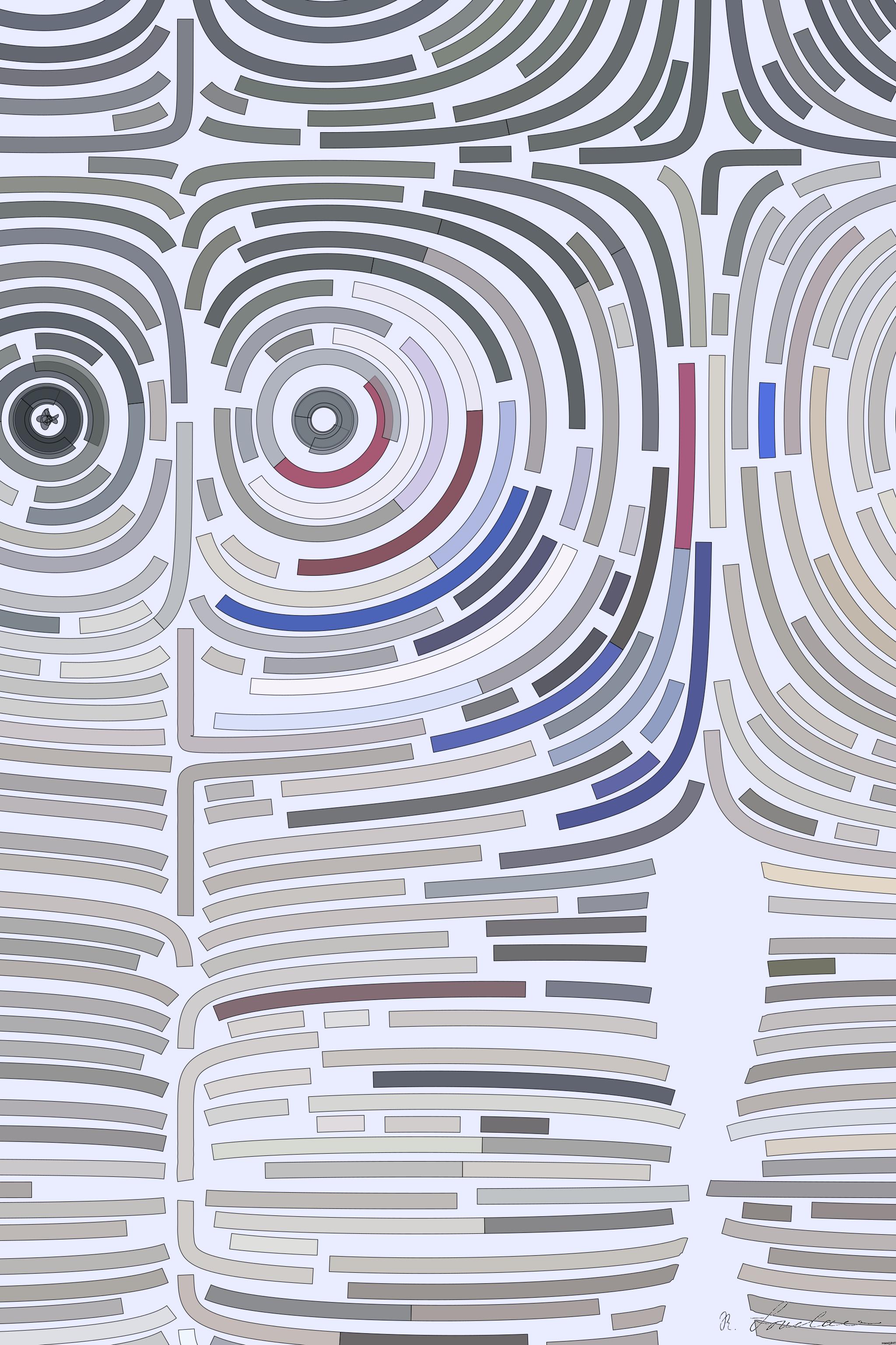 Drawn by bot HwrukyeDEwQEsw2AAjPzDS; art-flowy; man riding of dirt bike AI Art