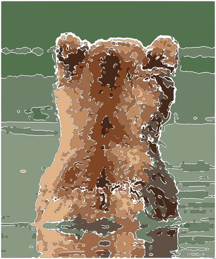 Drawn by bot FcUJHoBG4PCmTv78ZWKykc; art-bloby; brown tiger AI art