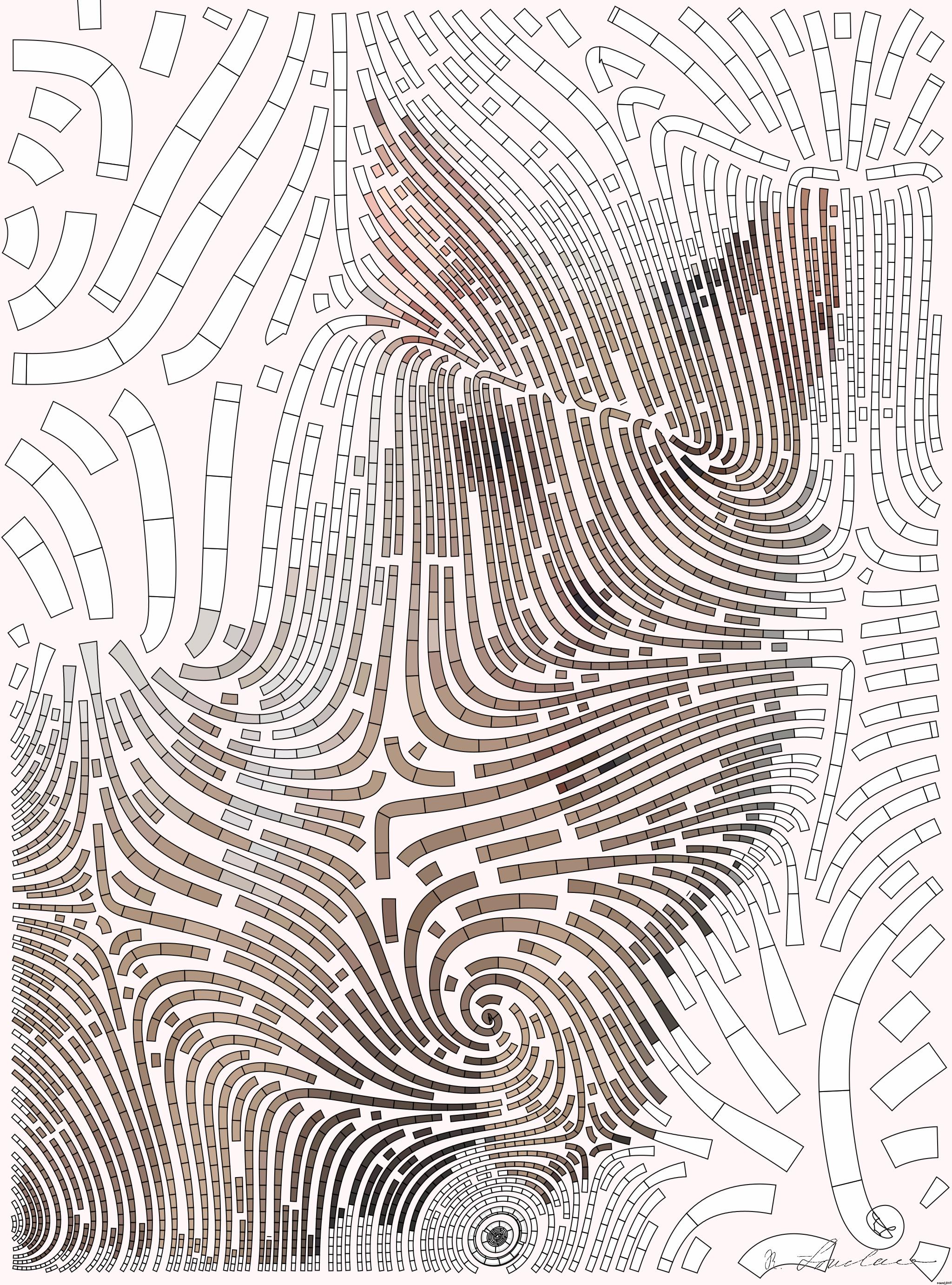 Drawn by bot D9rJ7gsYqW6dfFiKqybDuq; art-flowy; artwork for redditgetsdrawnbybot AI Art