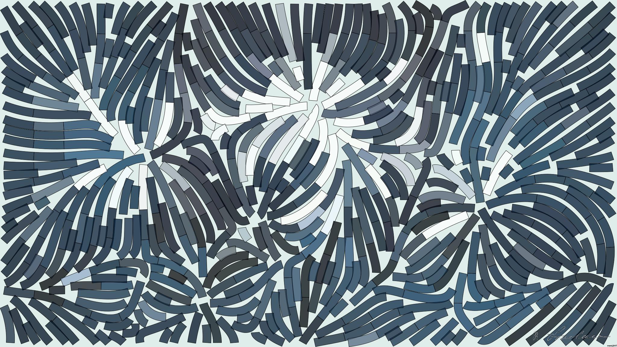 Drawn by bot 8EeNYnDf2y4crGKnvusdfs; art-flowy; A group of people standing in front of a wall of bubbles AI Art