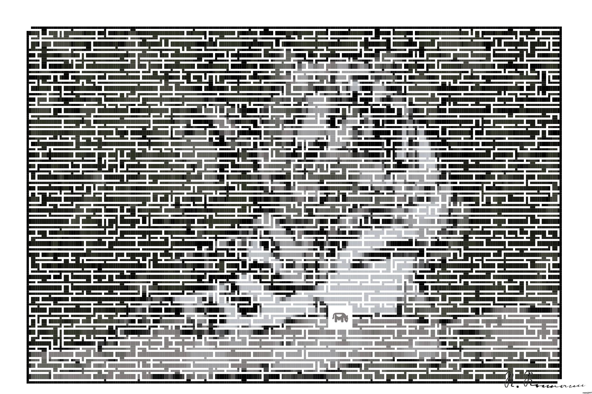 Drawn by bot 5SrRJhV2dSTbgNq3gkHgc6; art-amaze; white and black tiger lying on ground AI Art