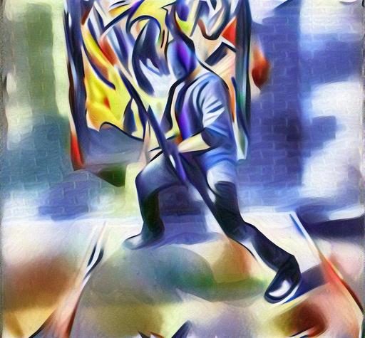 artwork for redditgetsdrawnbybot AI art