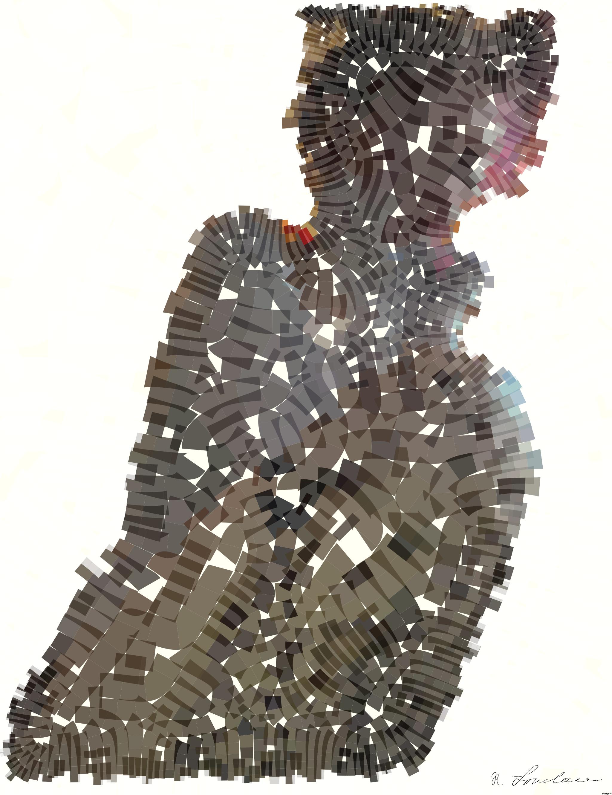 Drawn by bot QP7w7oGzZ5gbqp6pkmsPtY; art-flowy; artwork for redditgetsdrawnbybot AI Art