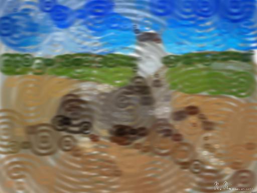 Drawn by bot DgRZtiuvbPGKV6URALK78f; art-primitive-paintbrush-ii; None AI art