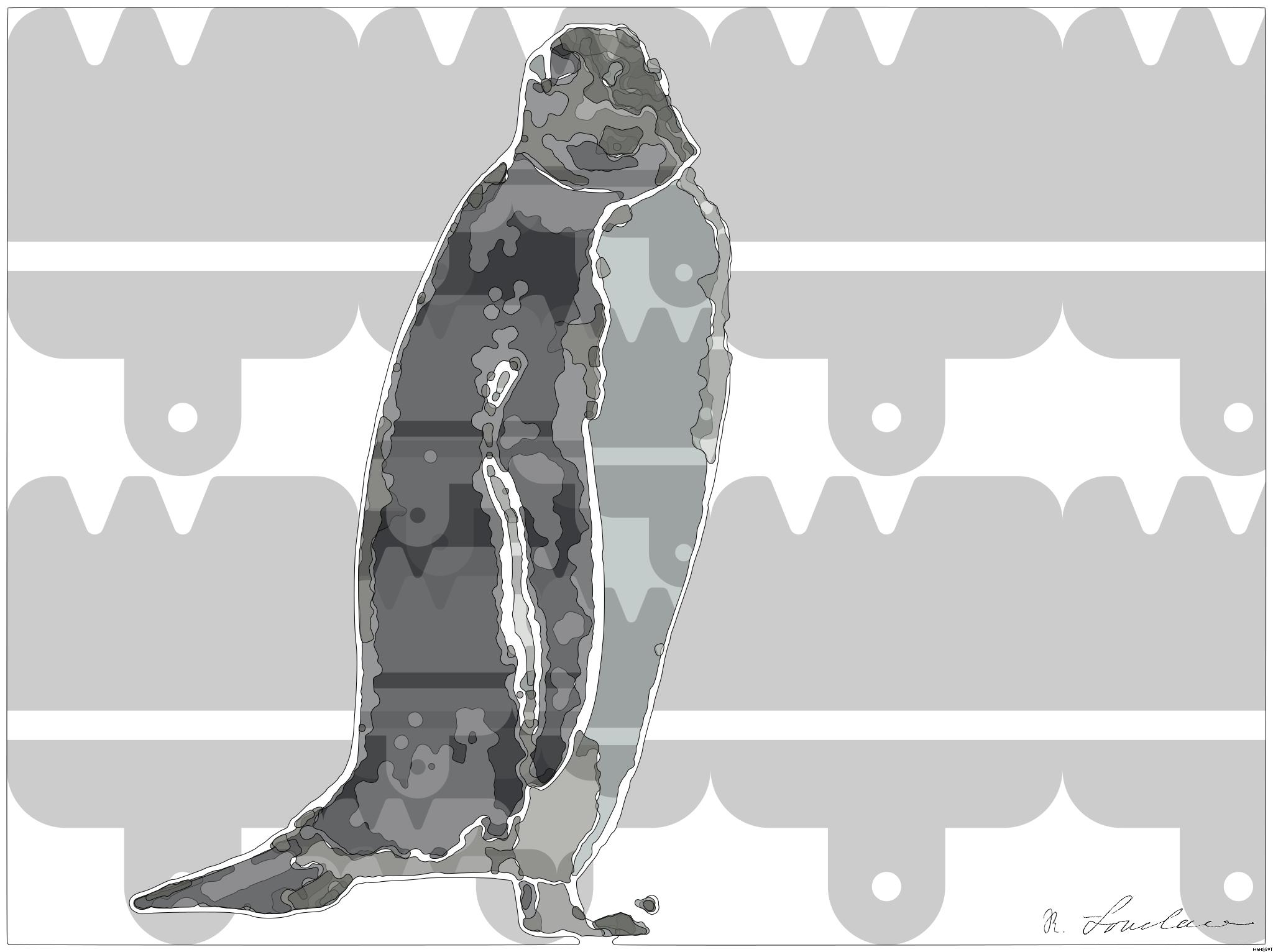 Drawn from photo on Pixabay: None AI Art