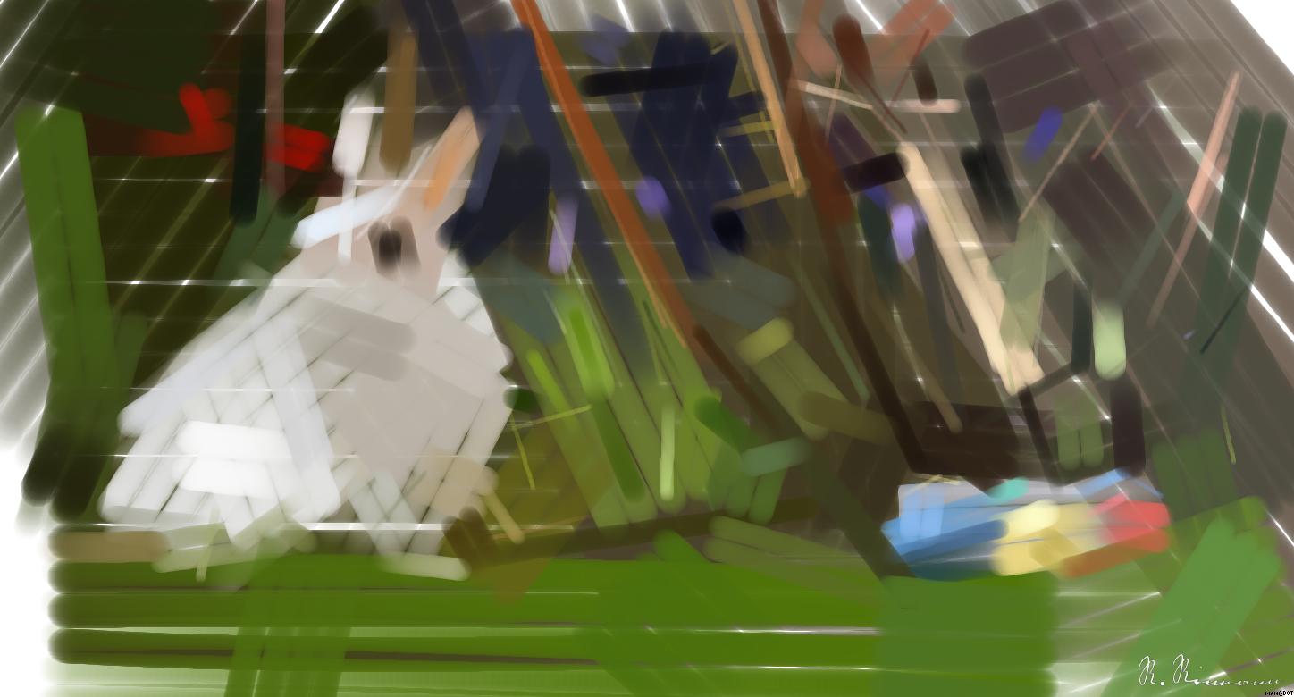 from CC0 photo AI Art