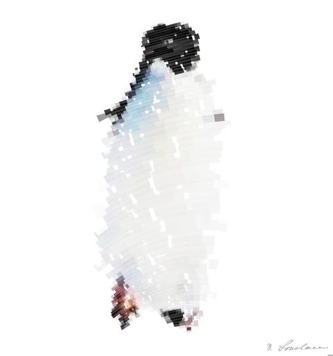 Drawn by bot a3gpKtdh2xar6iWBuLLTpJ; art-flowy; penguins during daytime AI art