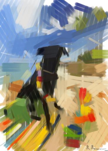 artwork for redditgetsdrawnbybot AI art