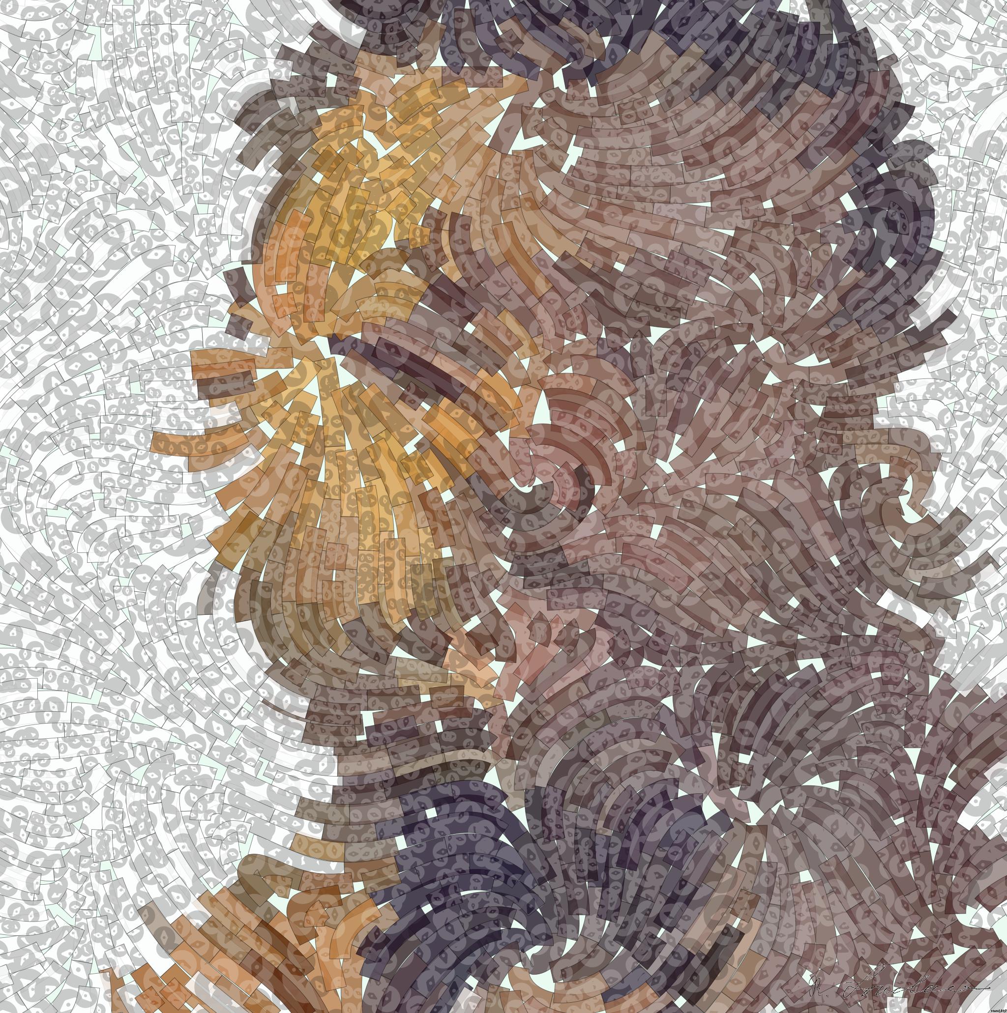 Drawn by bot PxQ7kqEeos4jTxkby5yDnF; art-flowy; artwork for redditgetsdrawnbybot AI Art