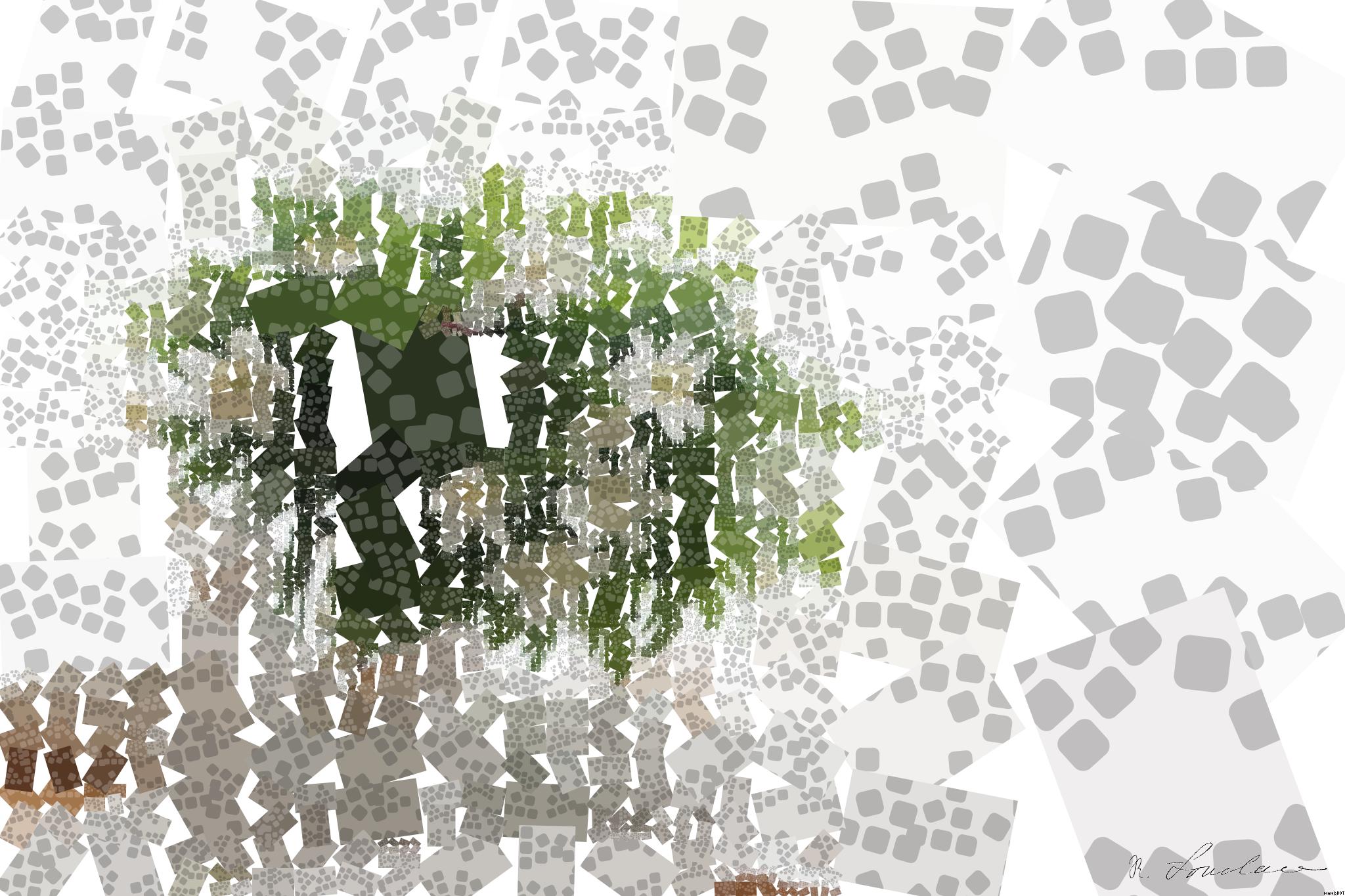 Drawn by bot Hhtfnmn32i4HxWy64EUe3P; art-quadrangle; Happy Easter ! Cute white bunnies and spring flowers on linen cloth napkin on rustic table in soft light.  Easter hunt concept. White rabbit figurines and blooming anemones flowers rural still life AI Art