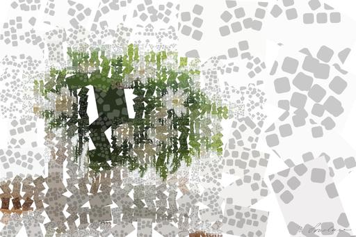 Drawn by bot Hhtfnmn32i4HxWy64EUe3P; art-quadrangle; Happy Easter ! Cute white bunnies and spring flowers on linen cloth napkin on rustic table in soft light.  Easter hunt concept. White rabbit figurines and blooming anemones flowers rural still life AI art