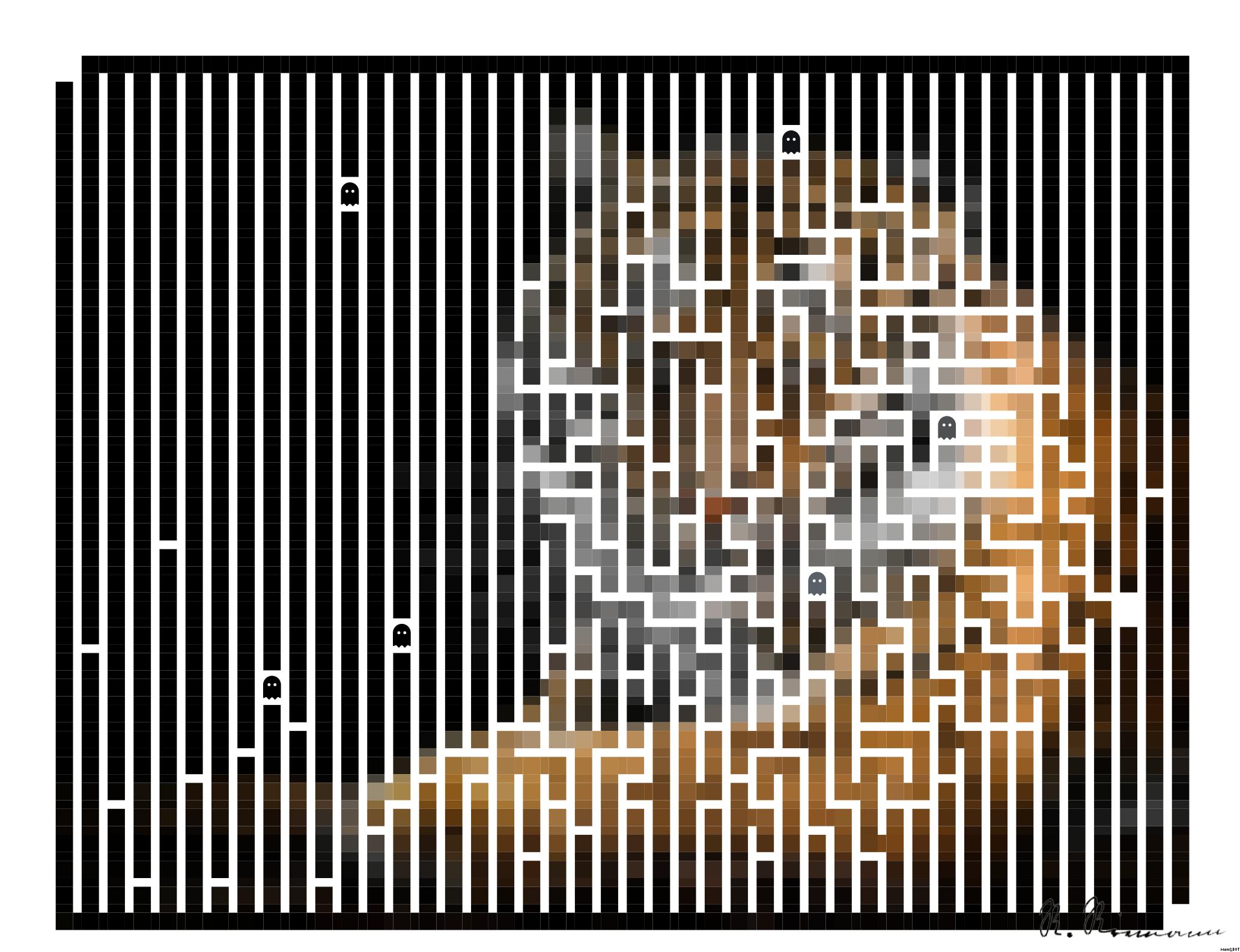 Drawn by bot Mq6oWyJngZkEZ7AjXrB8ou; art-amaze; Close-up portrait of a Bengal tiger showcasing its fierce gaze and striking stripes in a dramatic setting. AI Art