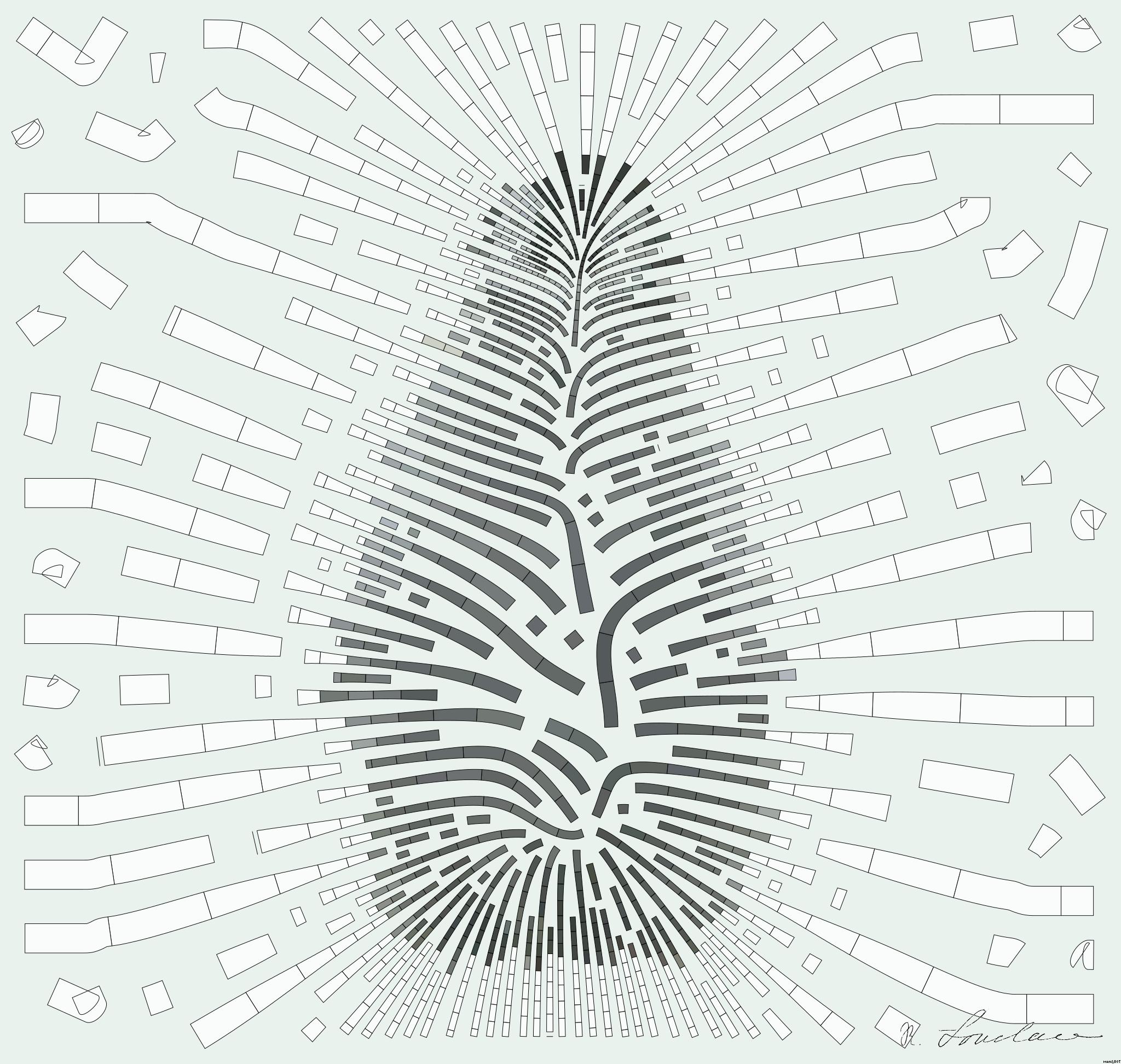 Drawn by bot jB8EAzrYJUvRYdoqUZZnF3; art-flowy; A group of emperor penguins with their chicks on a snowy landscape showcasing family bonding in the wild. AI Art