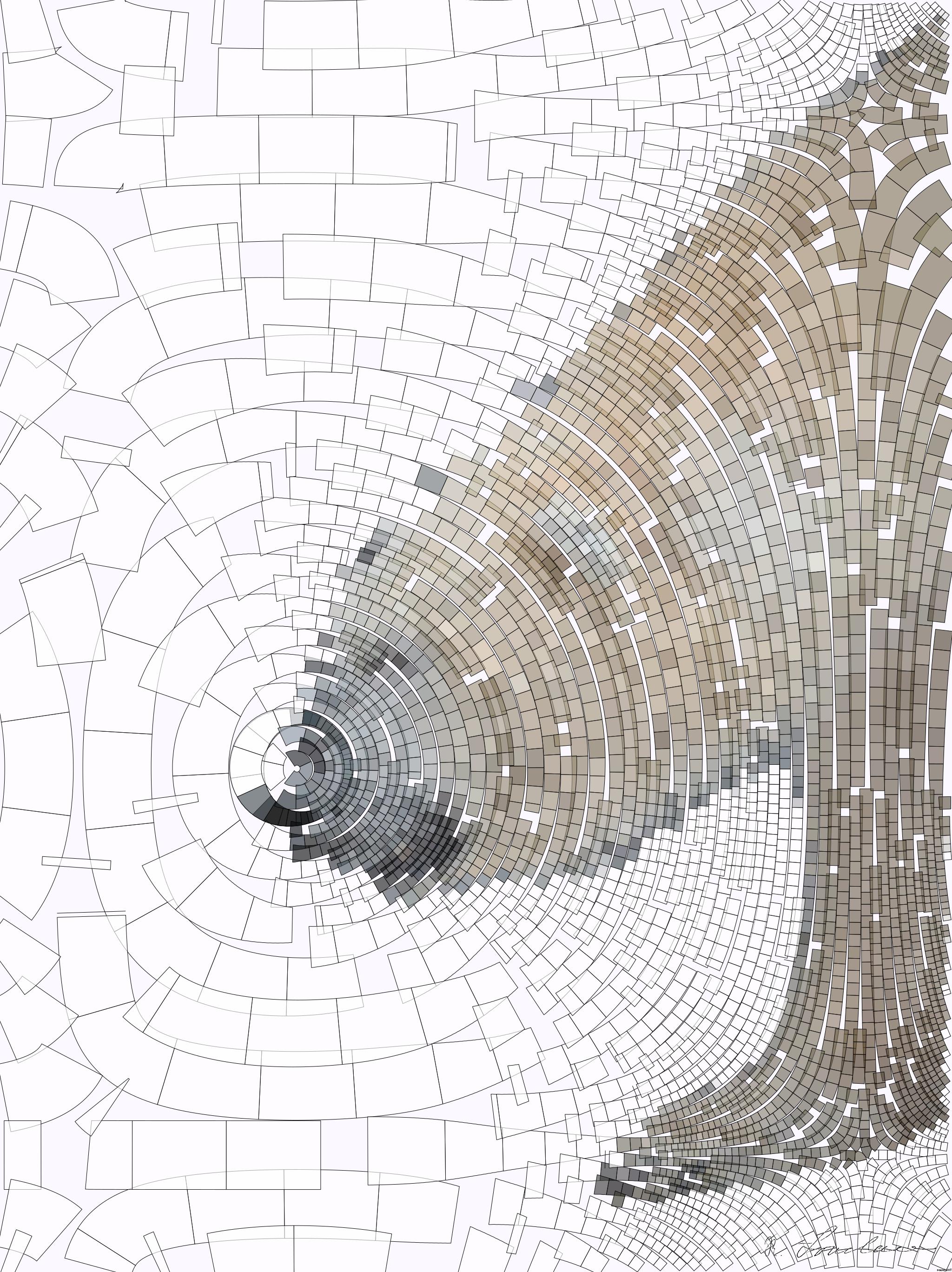 Drawn by bot TVtE9s8skep7Q7Z8LK7Yd2; art-flowy; a polar bear standing on top of a rock AI Art