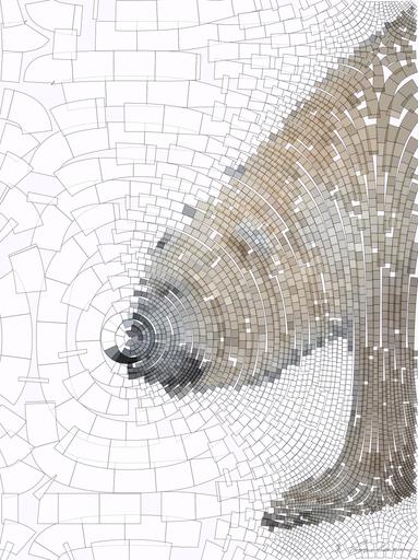 Drawn by bot TVtE9s8skep7Q7Z8LK7Yd2; art-flowy; a polar bear standing on top of a rock AI art