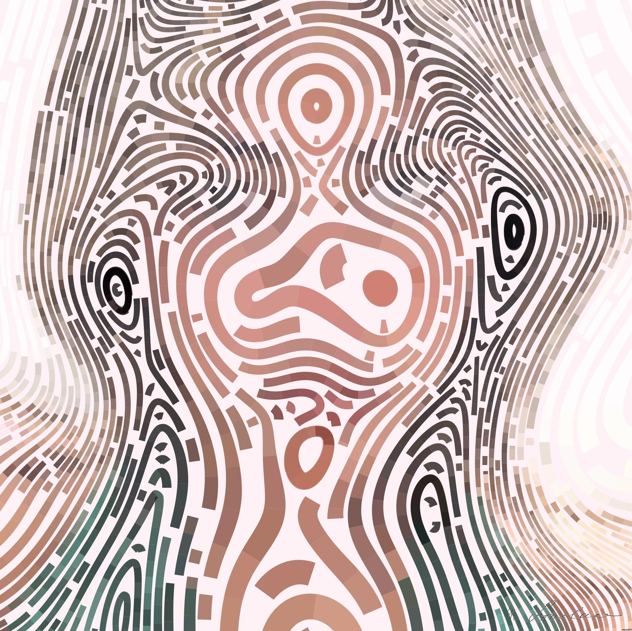 Drawn by bot JooWyUFVtcQrTmvqkuczkD; art-flowy; artwork for redditgetsdrawnbybot AI Art