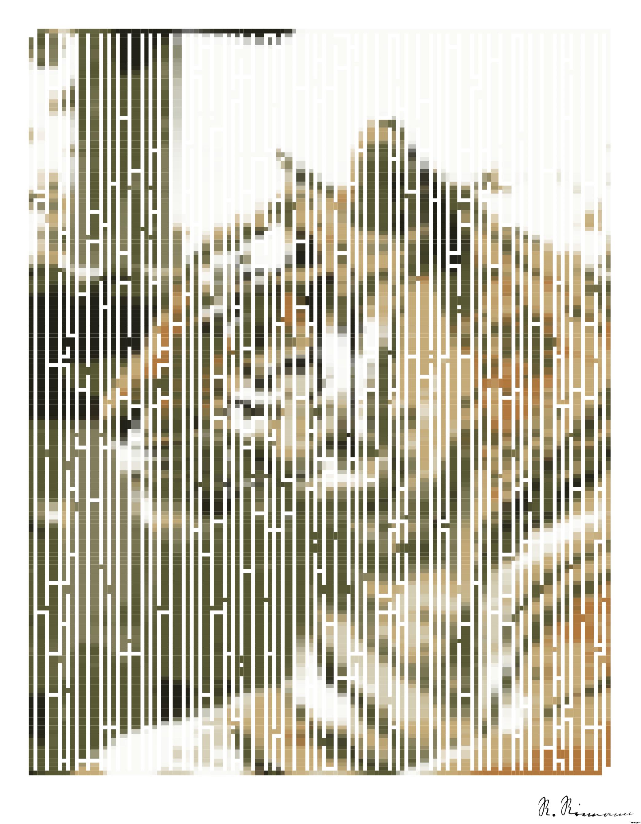 Drawn by bot XiGnJAkgLyvu874UHWt32n; art-amaze; brown and black tiger on cage AI Art