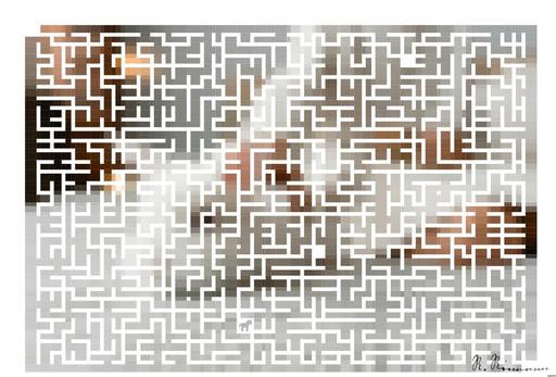 Drawn by bot 4hDjqJ9m5CvFpAFBBSnpDS; art-amaze; A fluffy white rabbit resting on a cozy bed with a relaxed human nearby, indoors. AI art