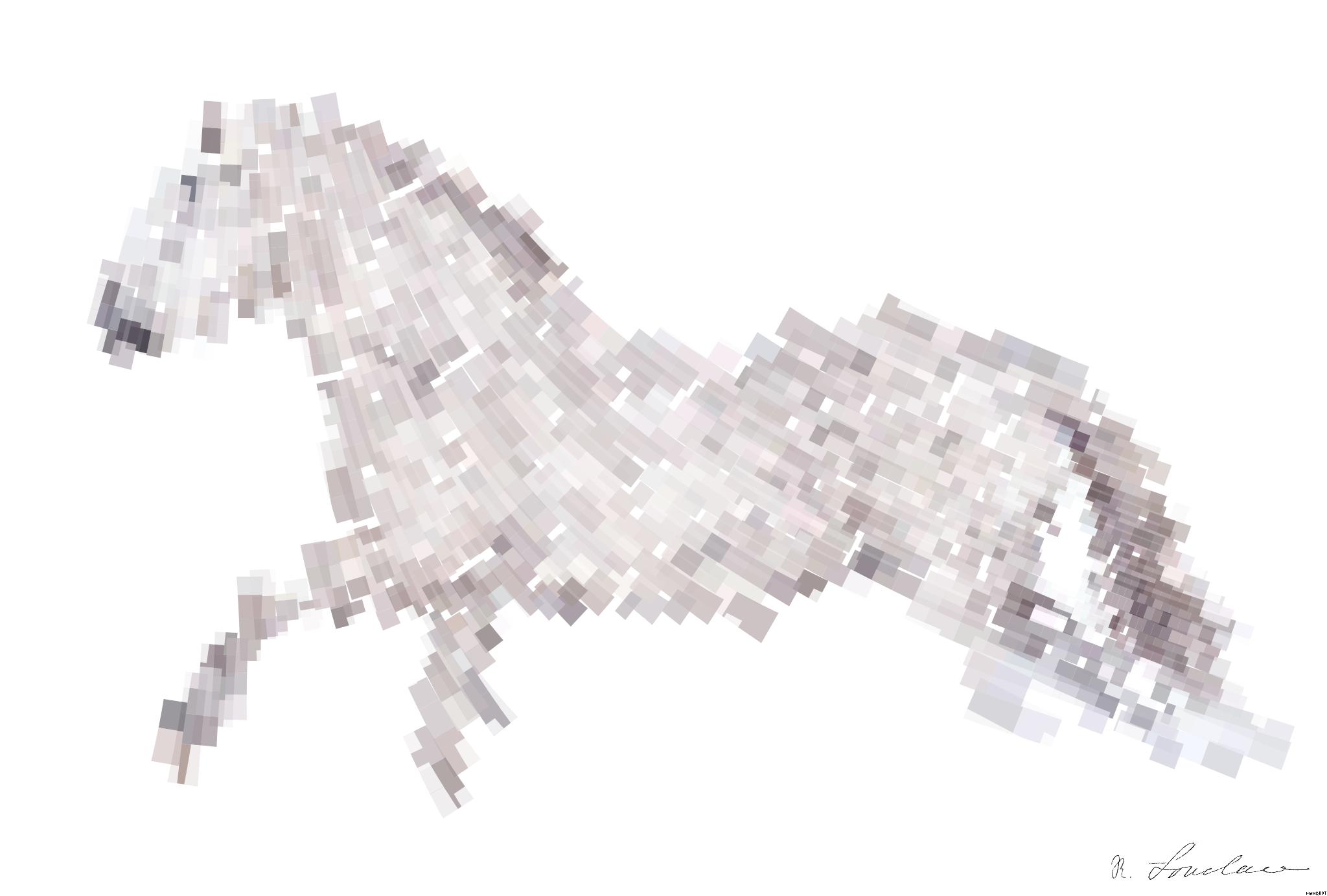 Drawn from photo on Pixabay: None AI Art
