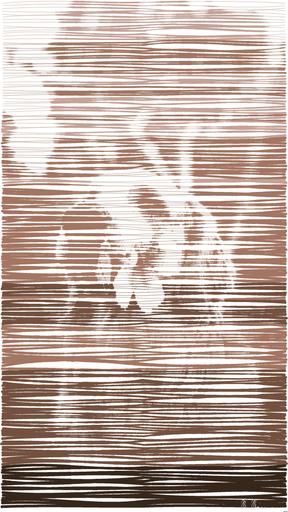 Drawn by bot PRmLFxUpDDofnwhRpjUKuk; art-linewidth; dog holding flower AI art