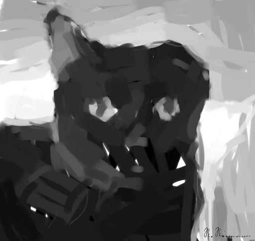 artwork for redditgetsdrawnbybot AI art