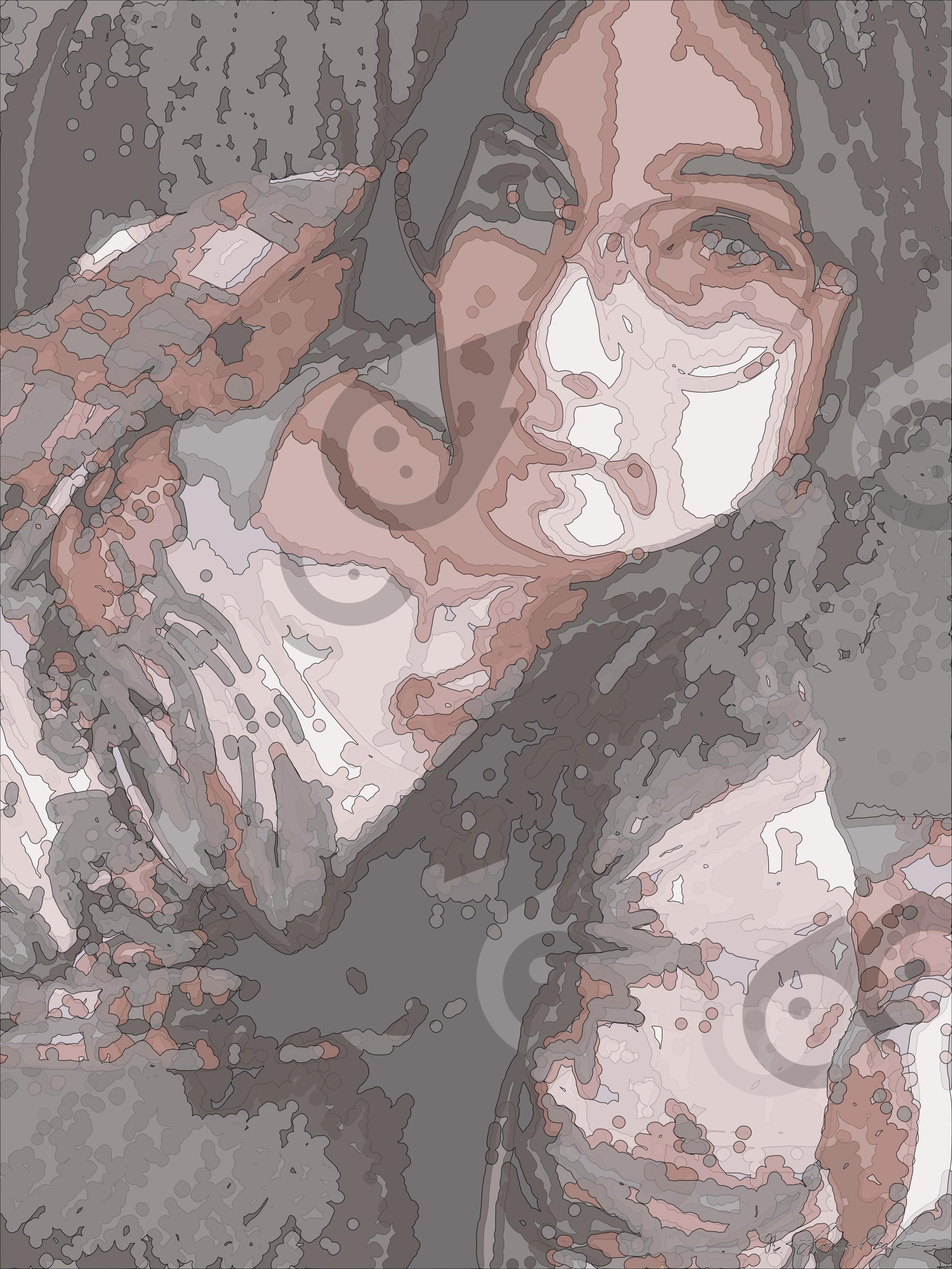 Drawn by bot cajZrrgiZuvuBmT5c3NZE9; art-bloby; artwork for redditgetsdrawnbybot AI Art
