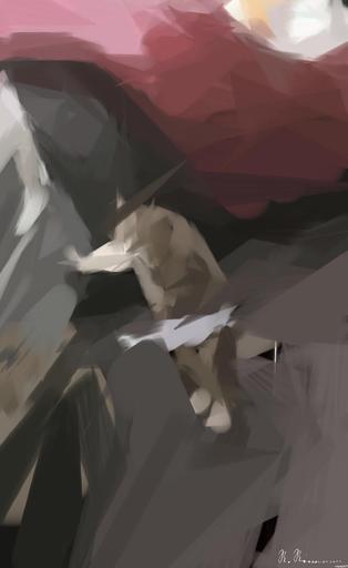 artwork for redditgetsdrawnbybot AI art