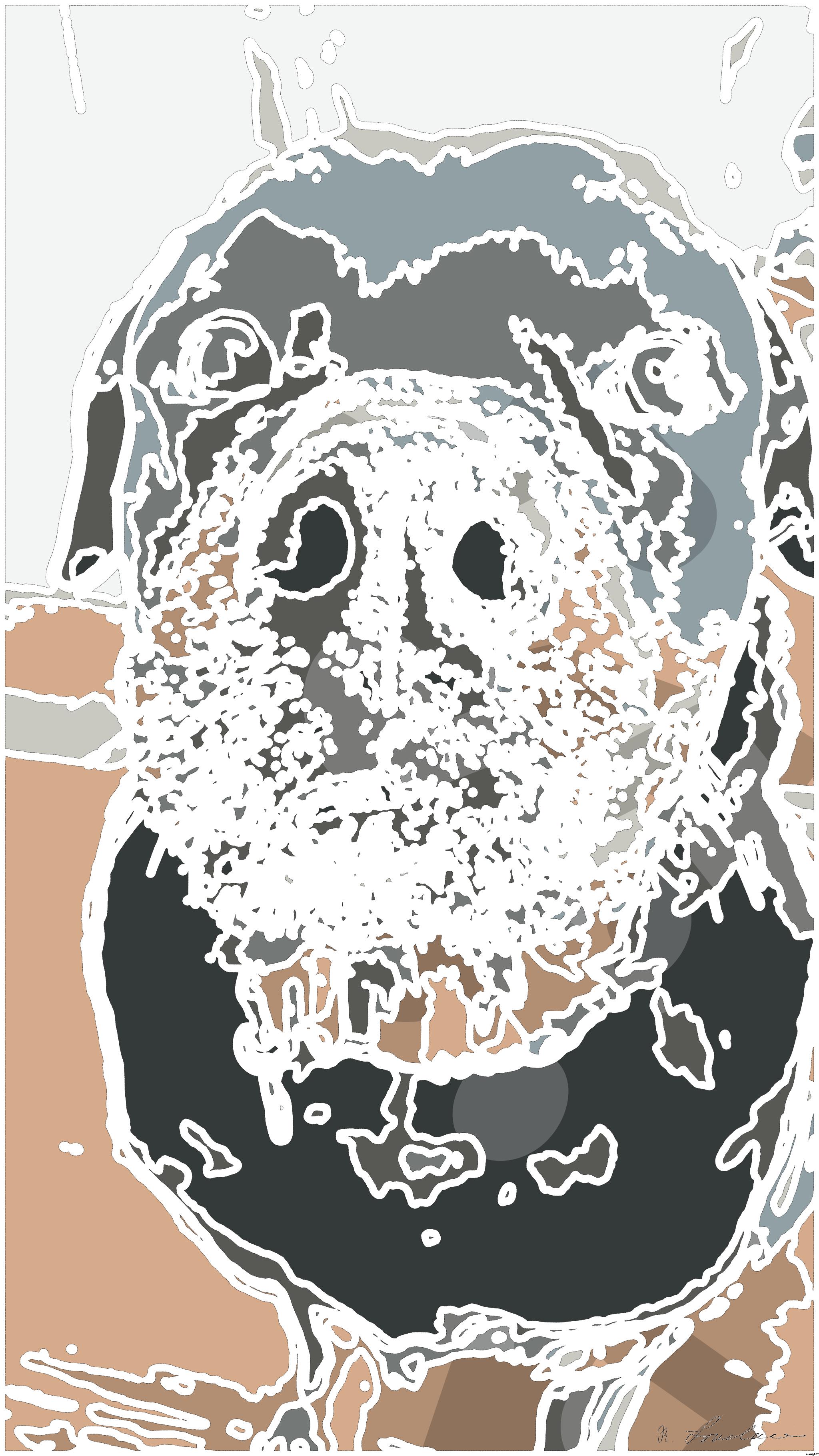 Drawn by bot oG9kgifEekUJzVmF77jqtS; art-bloby; artwork for redditgetsdrawnbybot AI Art