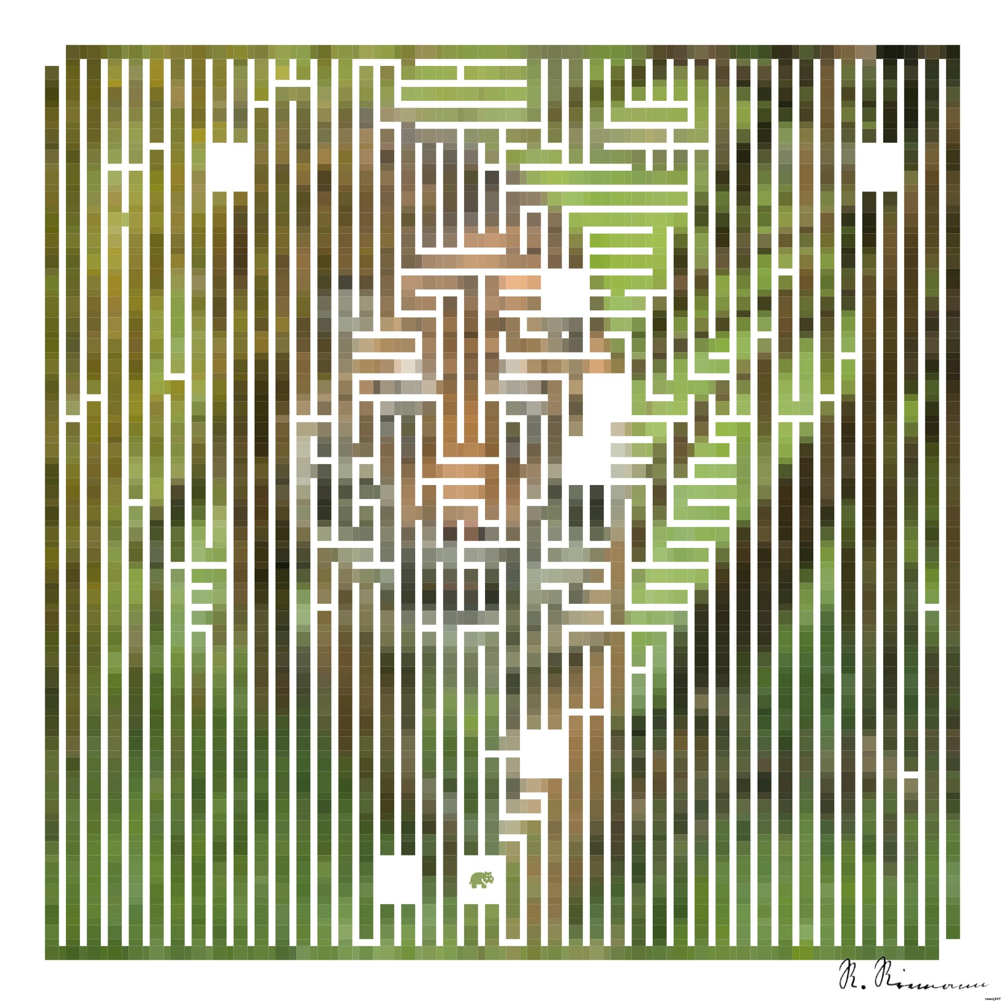 Drawn by bot JqgJGnVQpciUdjAJC5rdSH; art-amaze; Stunning portrait of tiger Panthera Tigris walking through long grass in vibrant landscape AI Art