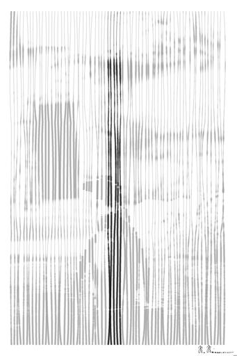 Drawn by bot 5bzb6tQZgF8dQWtZXCZCrs; art-linewidth; A captivating monochrome image of a penguin standing on a rocky surface in its habitat. AI art