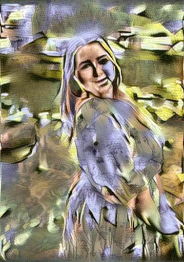 artwork for redditgetsdrawnbybot AI art