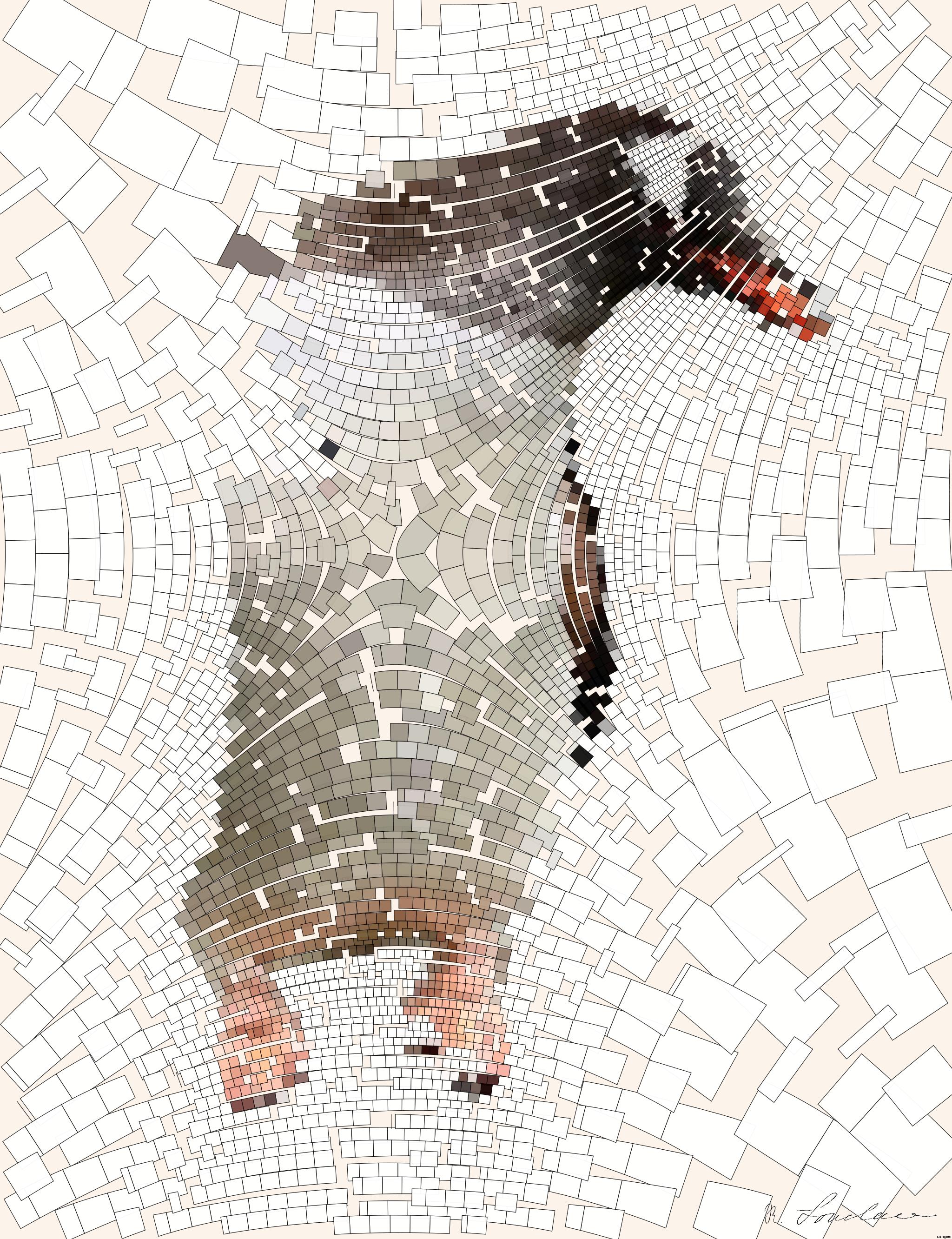 Drawn by bot QaaomXypyy7kdsmZCGufUy; art-flowy; penguin on water during daytime AI Art