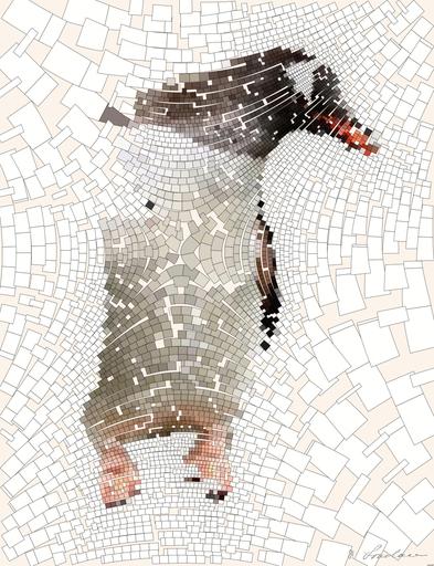 Drawn by bot QaaomXypyy7kdsmZCGufUy; art-flowy; penguin on water during daytime AI art