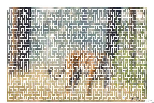 Drawn by bot NadW2gzCFNyKuZFgMVXLL7; art-amaze; a tiger standing in the grass AI art