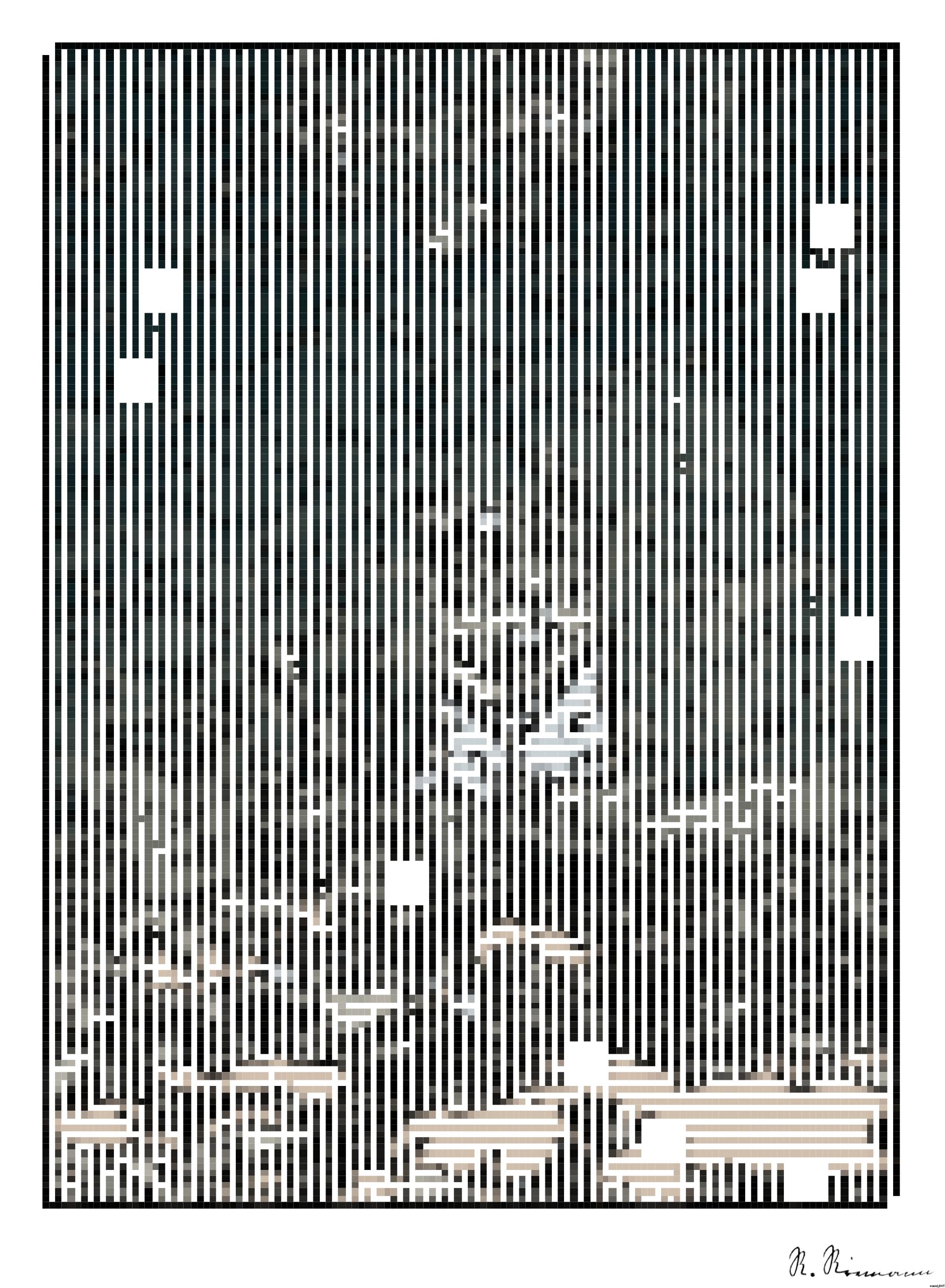 Drawn by bot RExexgveo6hfxy54BMKpEH; art-amaze; A powerful tiger sits calmly in a natural jungle setting, showcasing its striking stripes. AI Art